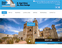 Tablet Screenshot of oaxacadental.com